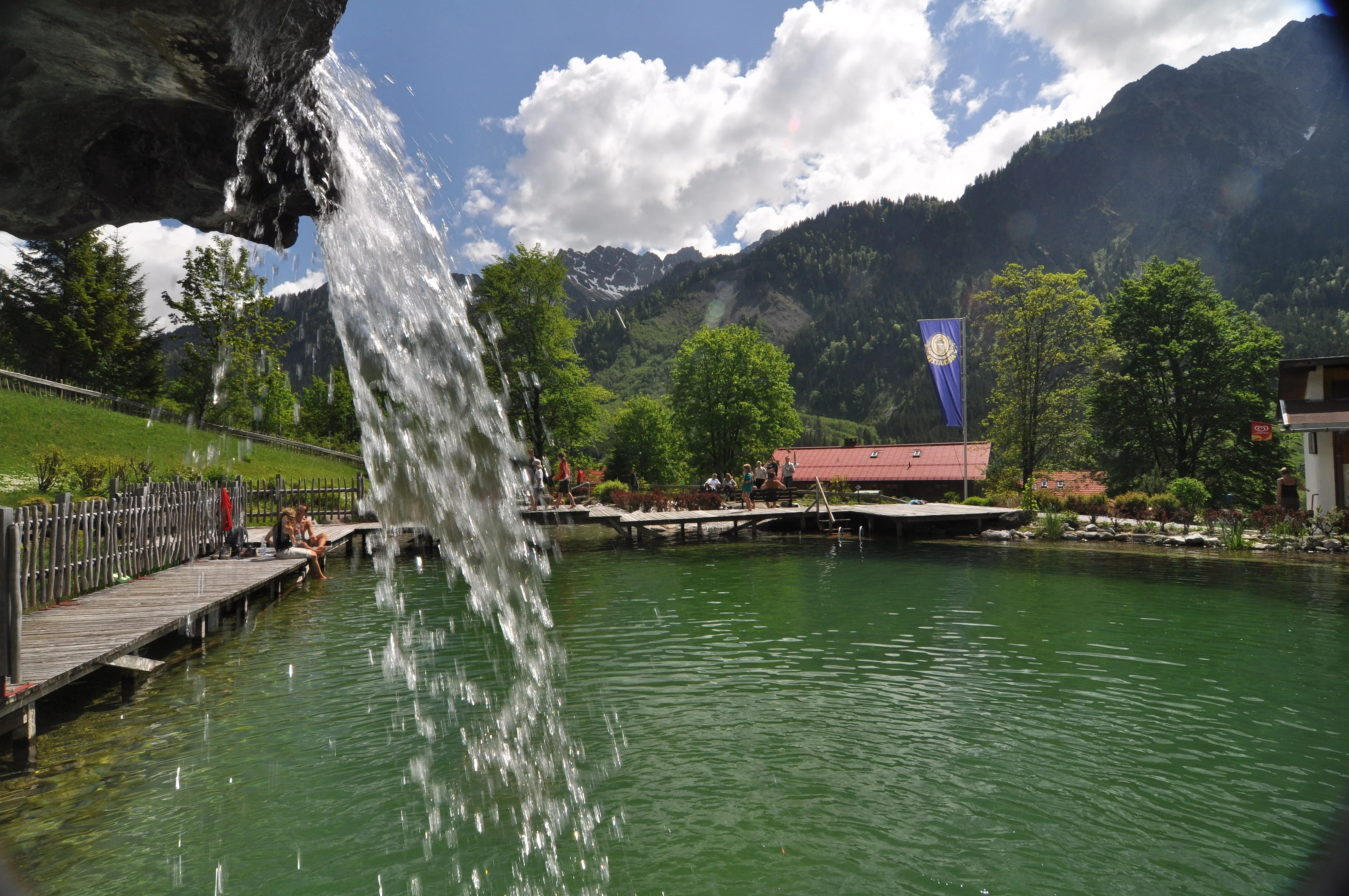 Kneipp Kurgarten Prinze Gumpe in Hinterstein